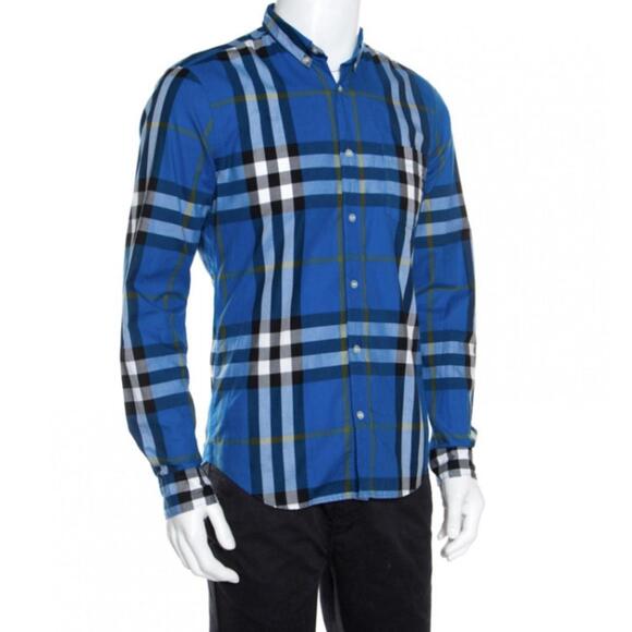 Burberry Other - Burberry Blue Plaid‎ Dress Shirt
